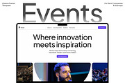 Eventas: Framer template for Events, a Landing Page Template by insaim (Thumbnail 4 of 4)