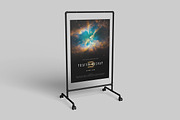 Poster Stand Mockup, a Mockup by DxSLEX (Thumbnail 2 of 5)
