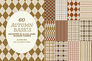 Autumn Basics Fall Pattern, a Pattern Graphic by Cozy pattern shop (Thumbnail 1 of 11)