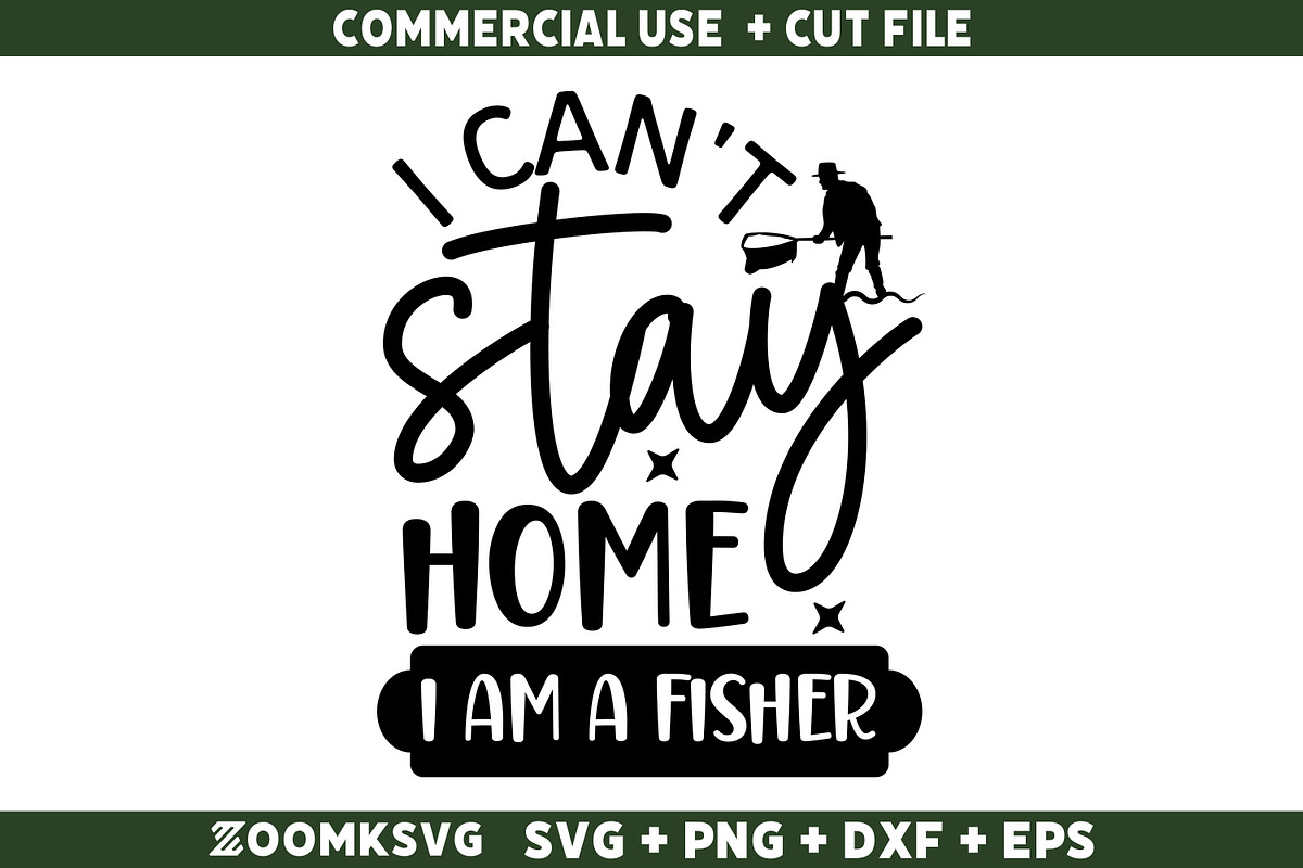 Fishing SVG Bundle 20 Designs, an Illustration by ZoomkSVG (Photo 15 of 41)