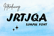 Simple Irtiqa Display Font, a Handwritten Font by The WYLD Tribe (Thumbnail 1 of 3)