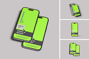 iPhone 16 Mockup, an iPhone Mockup by seramoe