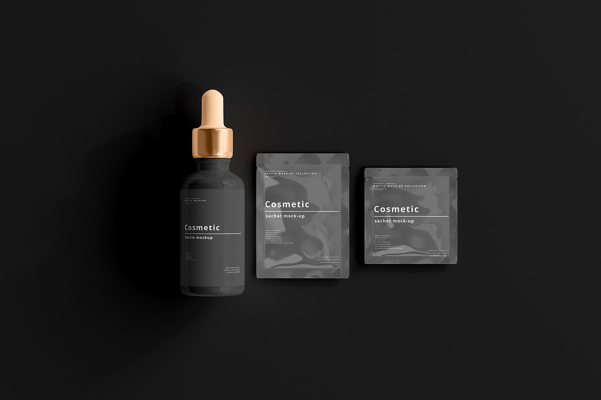 Dark Cosmetic Branding Mockups, a Cups & Container Mockup by pmvch (Photo 81 of 86)