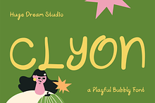 Clyon – Playful Bubbly Font