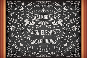 Chalkboard Design Elements