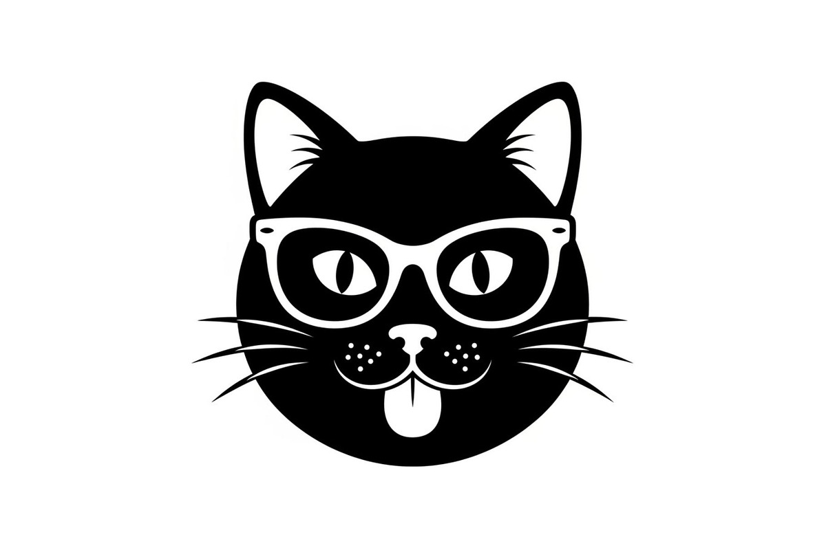 Cool Cat Silhouette Vector Bundle, an Illustration by Designs_River (Photo 13 of 51)