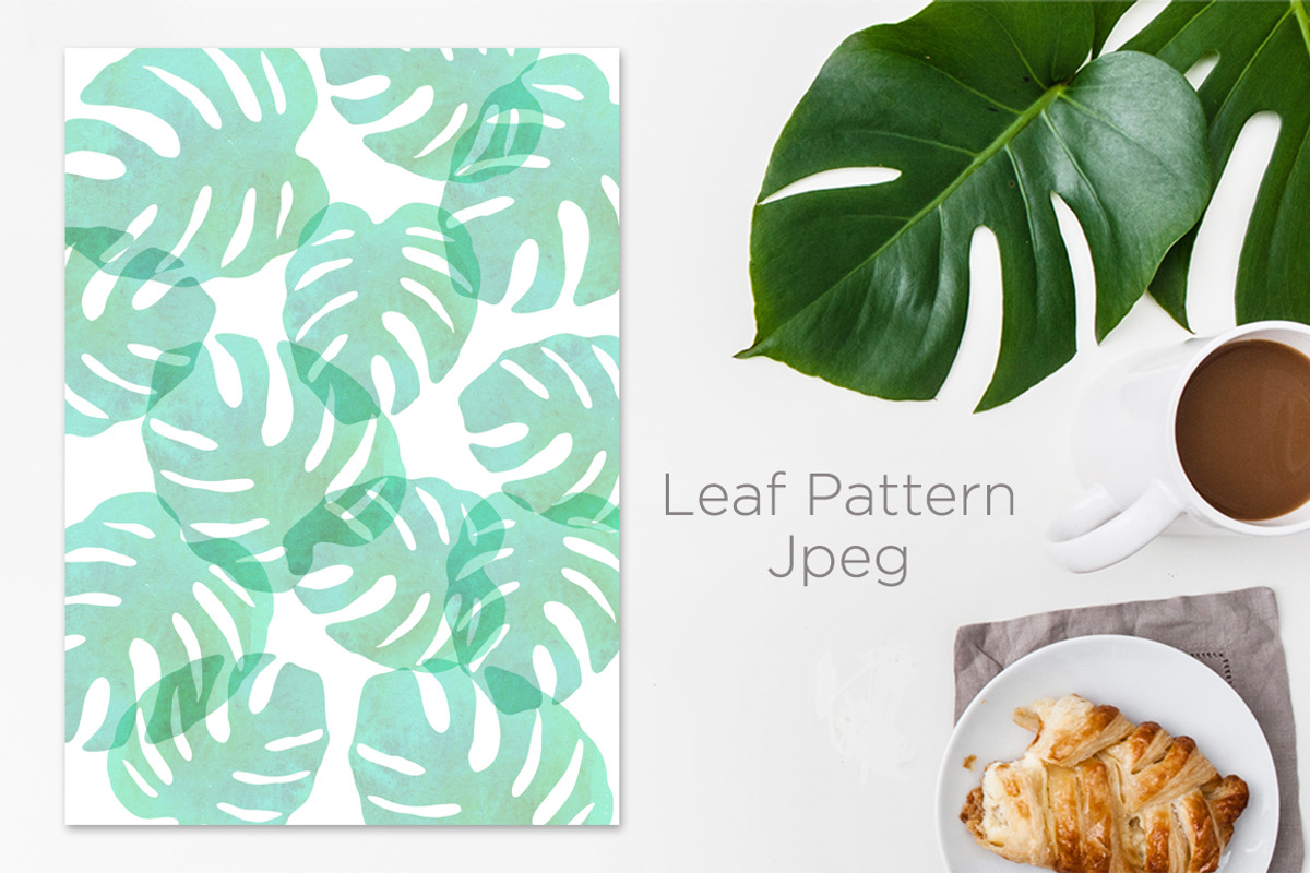 Monstera Leaf & Rose Gold, an Invitation Template by Charming Ink (Photo 3 of 3)