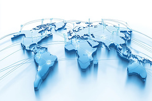 Global business connections represen, a Photo by Iftikhar Alam