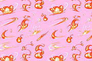 Forks of flame, fire set + patterns, an Object Illustration by PaperTrident (Thumbnail 4 of 5)