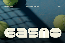 Gasno - Sport Display Logo Font