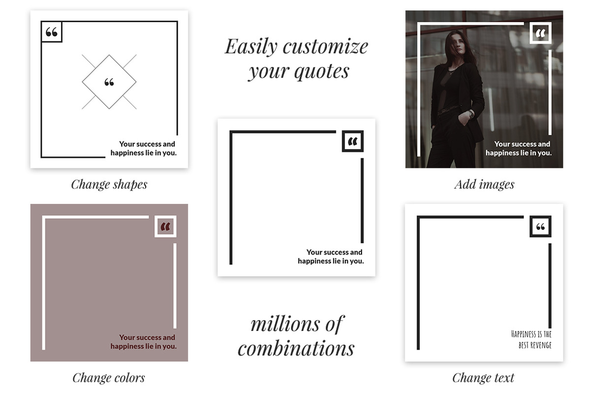 500 Social Media Quotes, a Social Media Template by Web Donut (Photo 5 of 11)