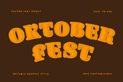 Retro Oktoberfest Text Effect, a Templates & Theme by studiogstock (Thumbnail 1 of 2)
