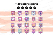 Cute kawaii lollipop animals, a Food Illustration by Palau (Thumbnail 10 of 12)