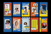Retro 90s Instagram Pack, a Social Media Template by Pixflow (Thumbnail 8 of 9)