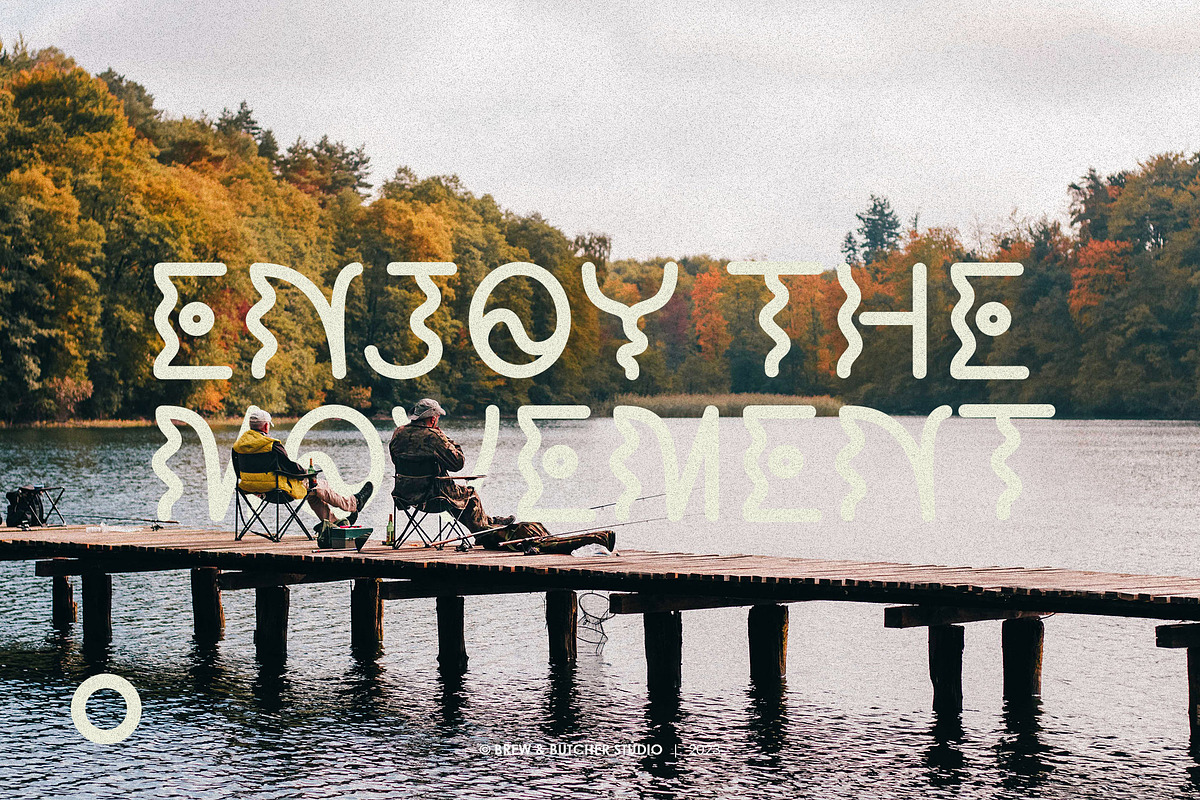 Ngegol | Display Typeface, a Handwritten Font by Brew & Butcher Studio (Photo 6 of 7)