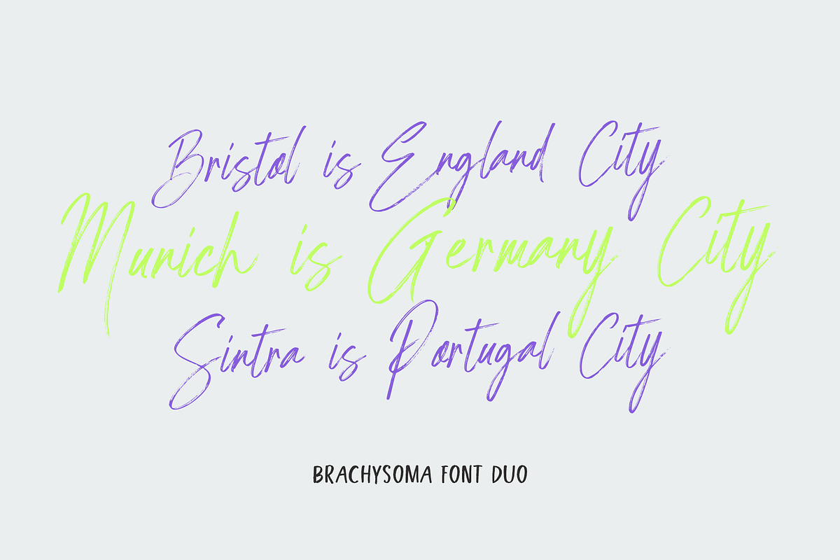 BrachysOma, a Handwritten Font by Gatype (Photo 6 of 12)