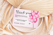 Balloon Business Thank You Card, a Card Template by Snapybiz (Thumbnail 7 of 9)