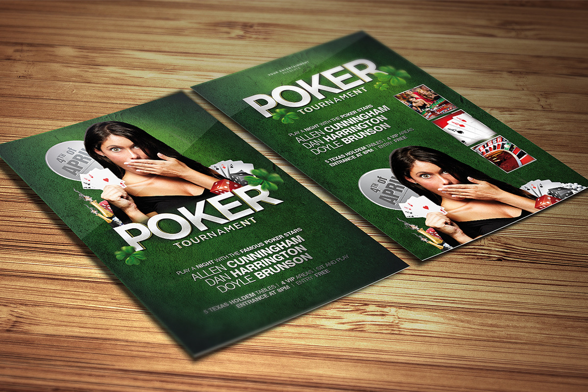 Poker - Flyer Template, a Flyer Template by Foos (Photo 1 of 4)
