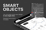 iPhone X Mockup - Lying On Surface, an iPhone Mockup by Mockups & Illustrations (Thumbnail 2 of 11)