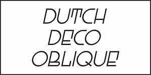 Dutch Deco JNL