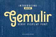 Gemulir - Serif Classic Font, a Serif Font by twinstd (Thumbnail 1 of 10)