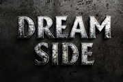 River Land Text Effect, a Layer Style Add-On by dokudokunomi (Thumbnail 3 of 4)