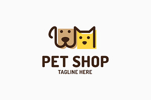 Pet Shop Logo, a Branding & Logo Template by Falcon eye
