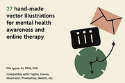 Therapy Website Illustrations, a Healthcare Illustration by Somewhat Brilliant (Thumbnail 2 of 6)