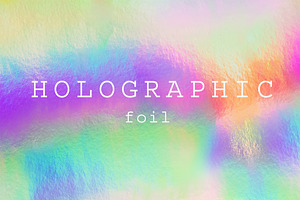 Holographic Foil Backgrounds