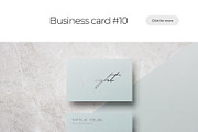 Business Card Mockup Template Bundle, a Business Card Template by PrintPixel (Thumbnail 95 of 104)