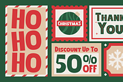 Holmie – Christmas Display Font, a Sans Serif Font by MaikoHatta (Thumbnail 6 of 8)