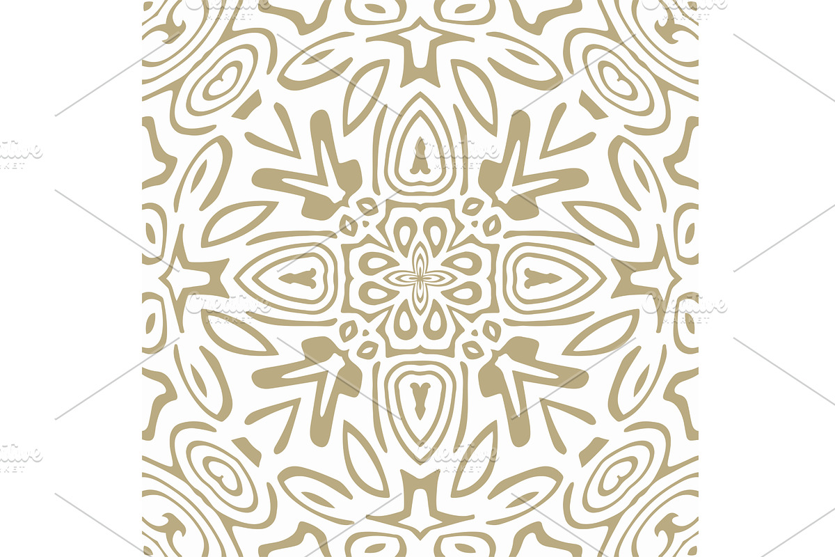 Oriental Seamless Vector Pattern -, a Texture Graphic by megastocker