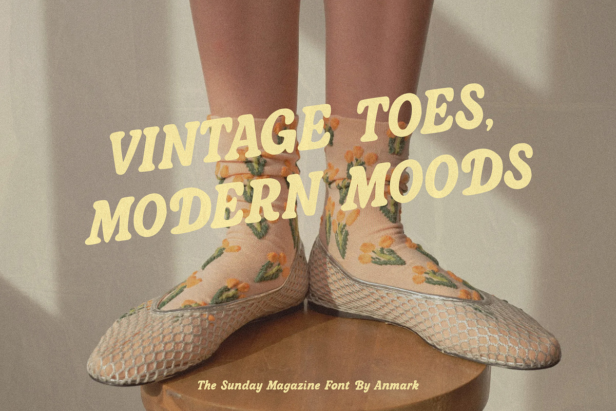 The Sunday Magazine - Retro Font, a Handwritten Font by AnMark (Photo 8 of 18)