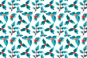 12 Winter Seamless Patterns Set, a Pattern Graphic by Sunset&Sea Design (Thumbnail 4 of 4)
