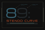Stendo Sans Curve, a Sans Serif Font by Stypeface (Thumbnail 1 of 2)
