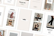 Porto Social Media Kit, a Social Media Template by The Blog Stop (Thumbnail 3 of 11)