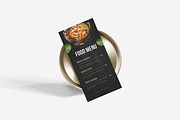 Menu Mockup, a Product Mockup by MrLetters (Thumbnail 2 of 5)