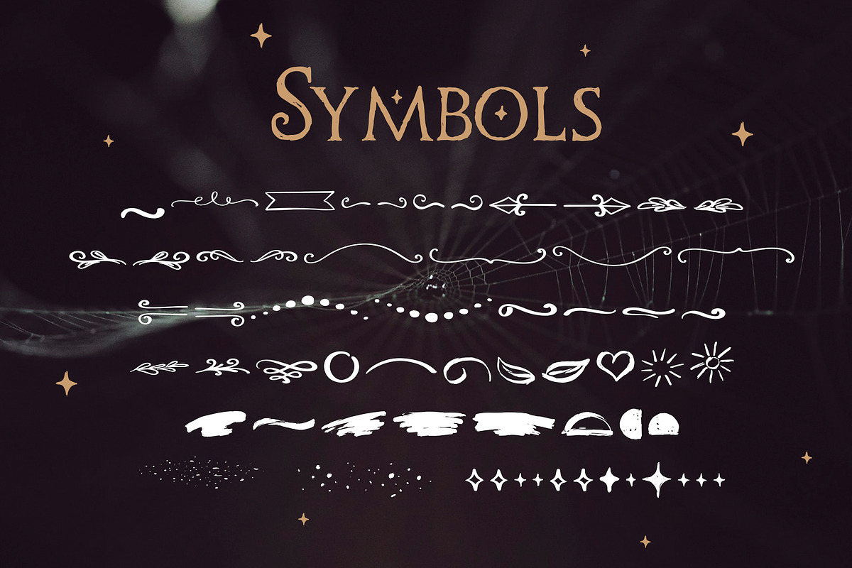 Hand-Drawn Serif Font Family preview 8