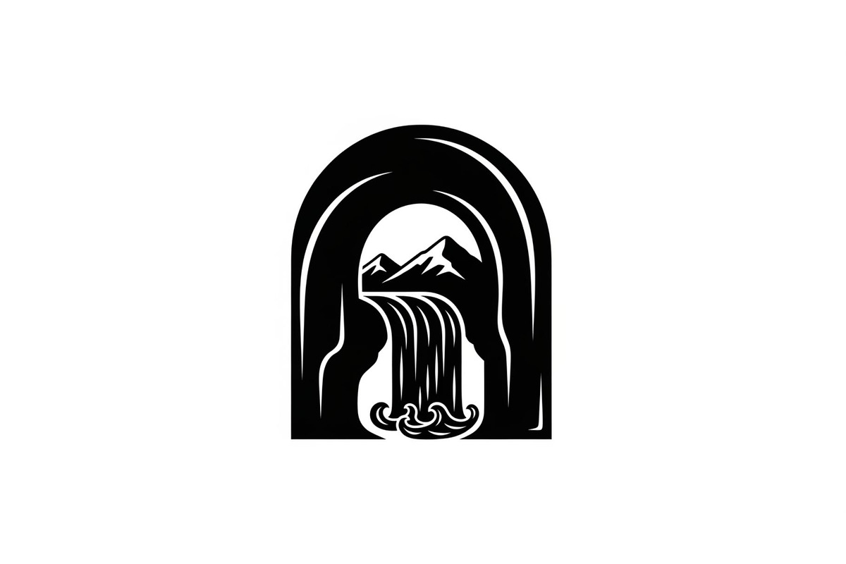 Waterfall Arch Landscape SVG Bundle, an Illustration by jahid234 (Photo 26 of 31)