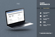 Clean Resume/Cv Template Volume 7, a Resume Template by TheResumeCreator (Thumbnail 3 of 6)