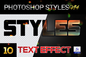 10 Creative Photoshop Styles V94