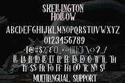 Skellington Hollow - Creepy Font, a Serif Font by Dm Studio (Thumbnail 7 of 7)
