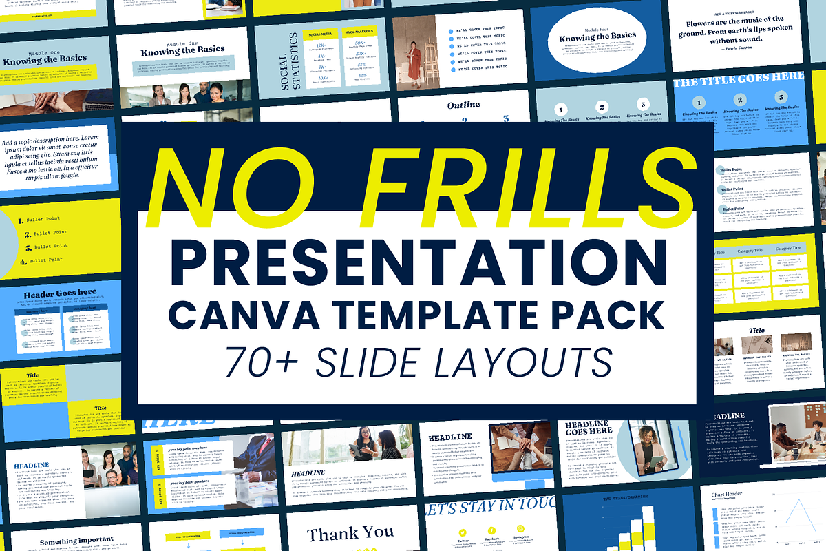 Canva Presentation Slide Template, a Presentation Template by WorkShy Studio (Photo 1 of 6)