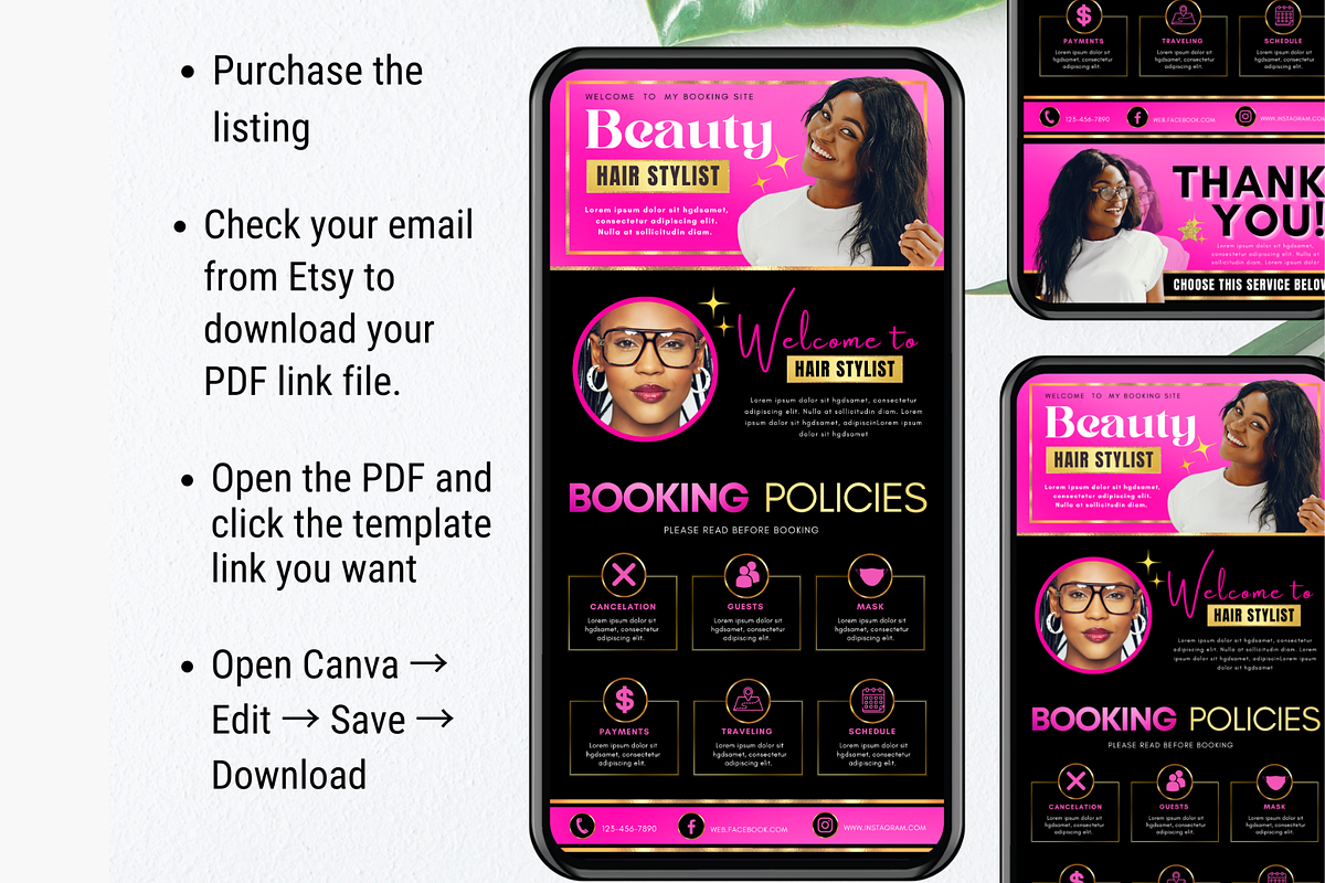 Acuity Scheduling Template, a Templates & Theme by TimCanvaTemplate (Photo 4 of 5)