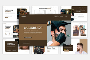 Barbershop Keynote Template