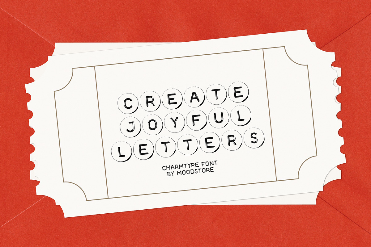 Charmtype Beaded Letter Font, a Symbol Font by MOODSTORE (Photo 12 of 12)