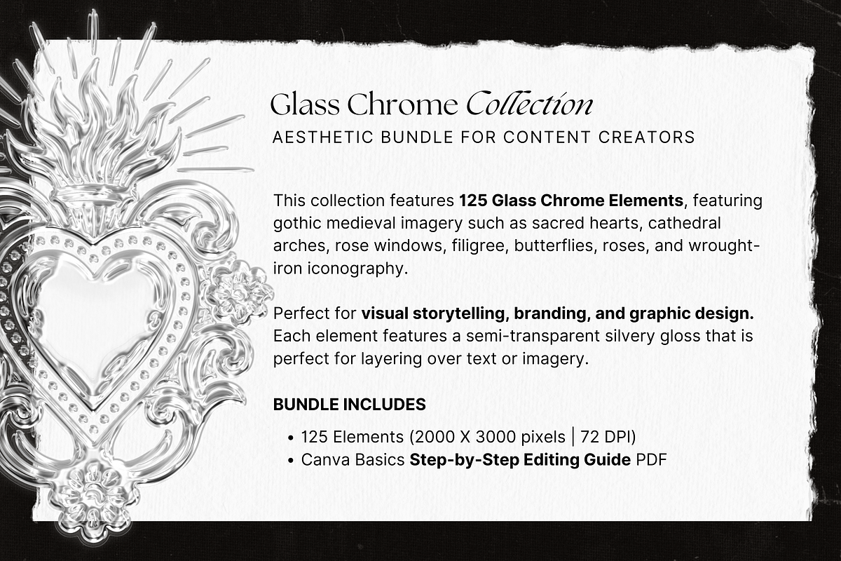 Glass Chrome Collection, an Object Graphic by The Flossy Finch (Photo 3 of 18)