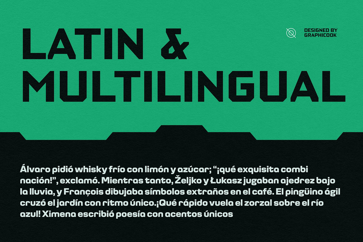 Sci-Fier Code, a Sans Serif Font by graphicook (Photo 5 of 10)