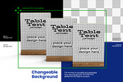 A5 Menu Table Tent PSD Mockup Set, an Advertising Mockup by Remnand Studio (Thumbnail 6 of 11)