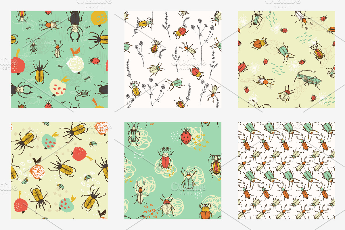 Entomology, a Pattern Graphic by Julia Shvets (Photo 2 of 4)